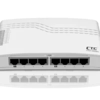GSW-2008MS - Gigabit Ethernet 8 copper + 2 SFP ports, L2 web-smart managed switch, FTTH applications